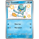 Quaxwell 83 SVP Promo (2024) Mint holo Pokémon card with silver border and star motifs