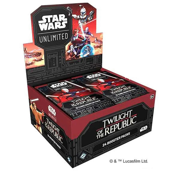 Star Wars Twilight of the Republic Booster Display Boks