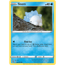 Snom 084/264 Fusion Strike Mint Pokémon card with yellow border and blue gradient background