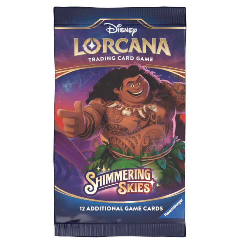 Disney Lorcana TCG Set 5 Shimmering Skies Booster pakke