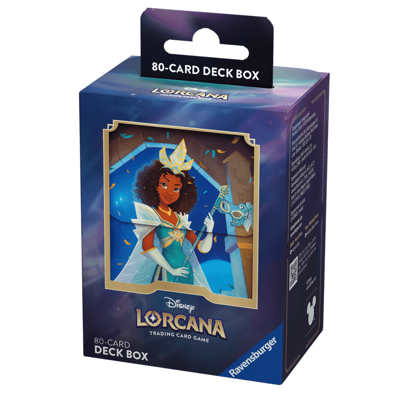 Disney Lorcana TCG Set 5 Shimmering Skies Deck Box Tiana