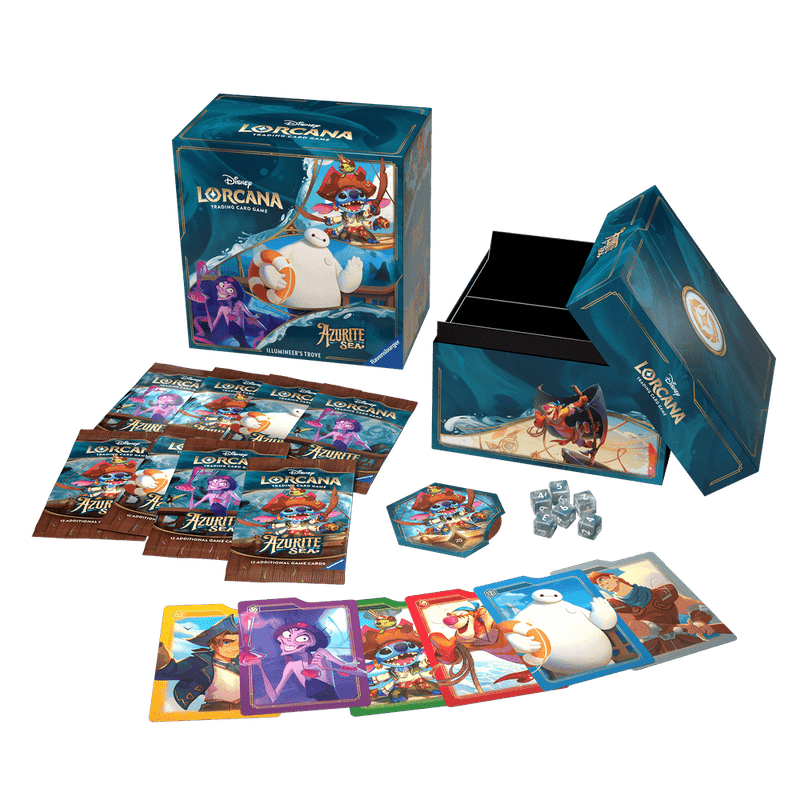 Disney Lorcana TCG Set 6 Azurite Sea Illumineer’s Trove