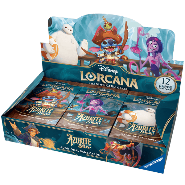 Disney Lorcana TCG Set 6 Azurite Sea Booster Display Box