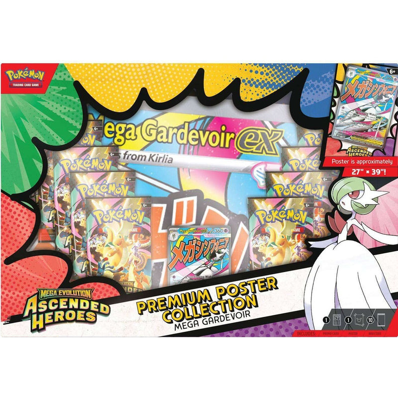 Pokemon Ascended Heroes Premium Poster Collection - Mega Gardevoir