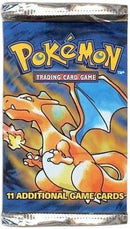 Base set sealed light booster pack - Charizard