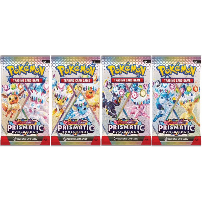 Pokemon Prismatic Evolutions Boosterpakke Art-Set