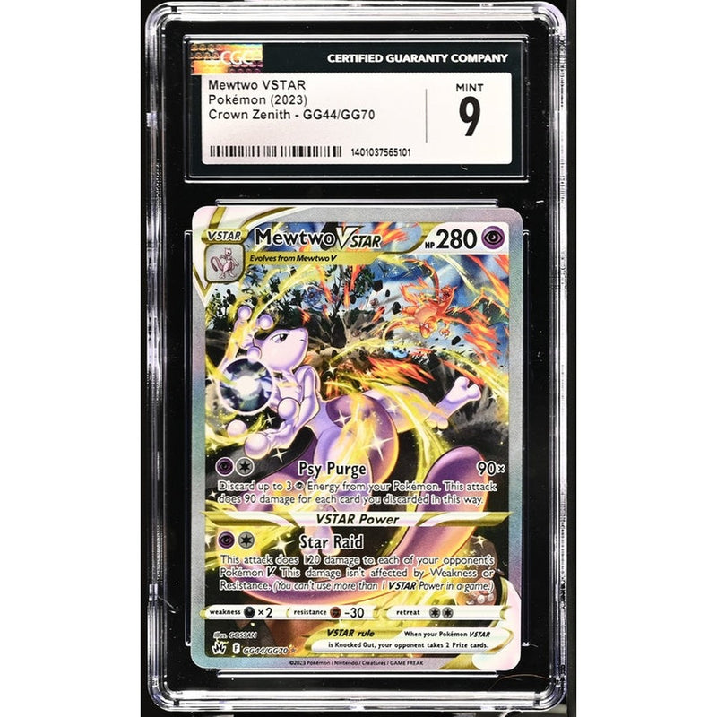 2023 Mewtwo VSTAR - Crown Zenith | CGC 9 |