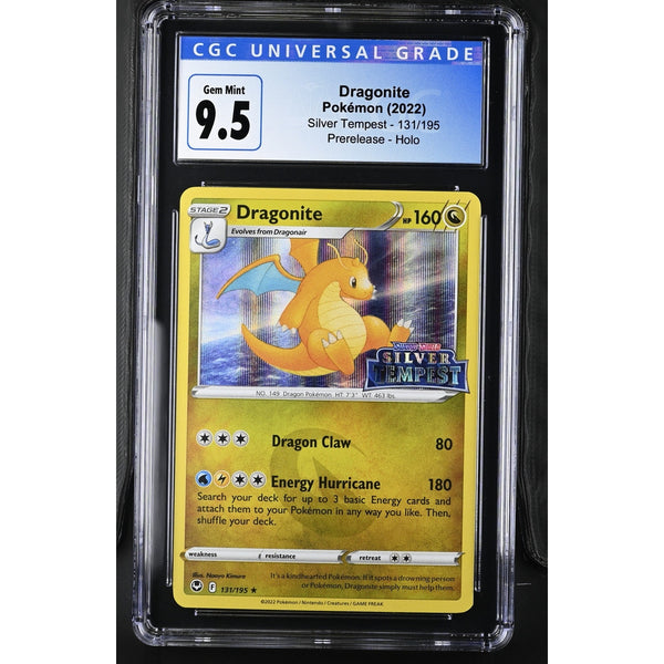 Dragonite Promo - Silver Tempest CGC 9.5 POP 10