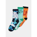Pokémon - Crew Socks 3 Pack - 39/42