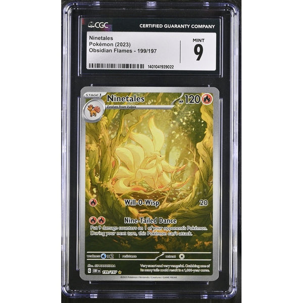 2023 Ninetales - Illustration Rare | CGC 9 |