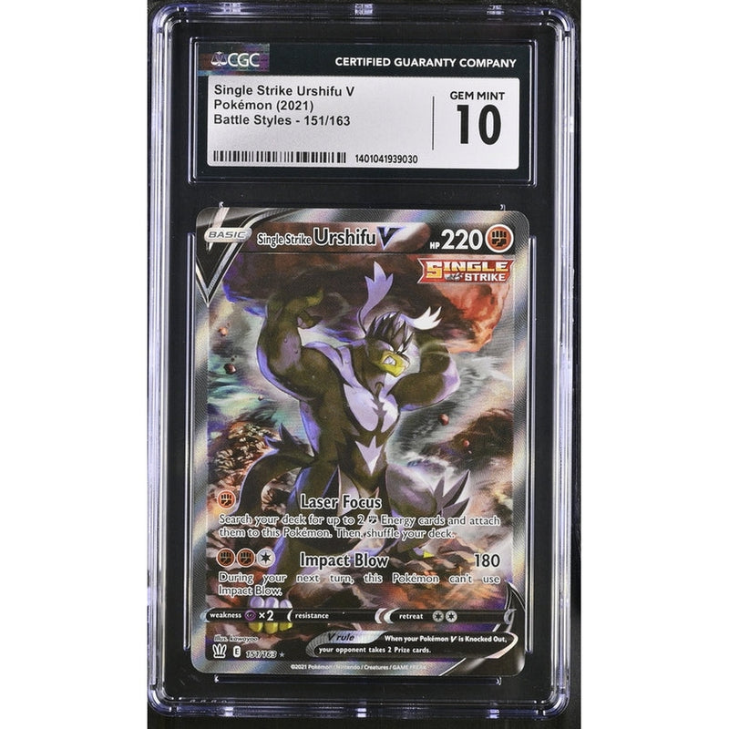 2021 Single Strike Urshifu V | CGC 10 |