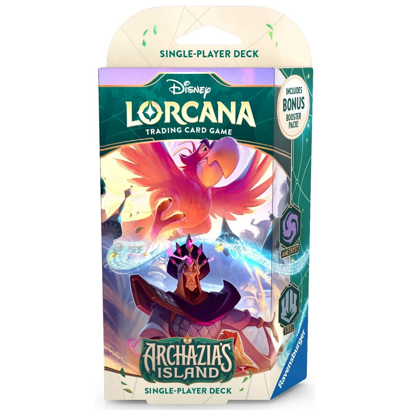 Disney Lorcana Archazias Island Starter Deck - Amethyst & Steel