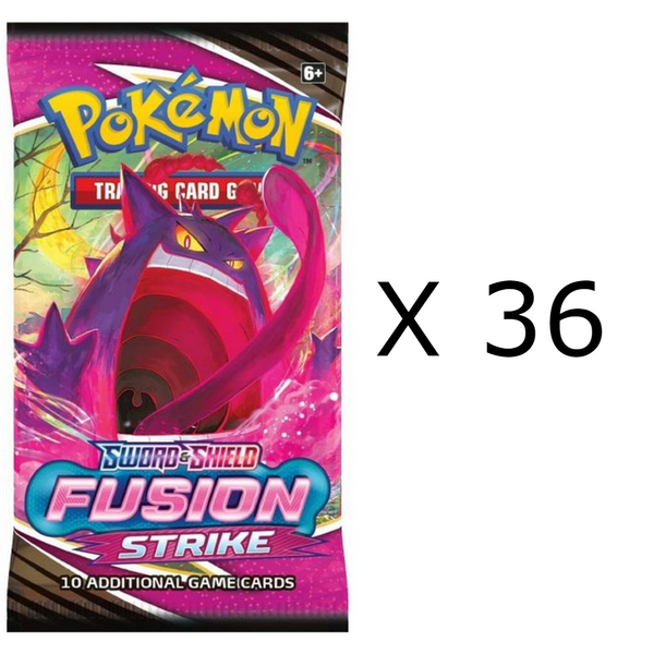 Pokemon - Fusion Strike - 36 Boosters Uten Display