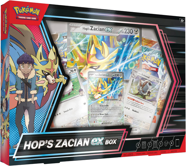 Pokemon - Hops Zacian Ex Collection Box