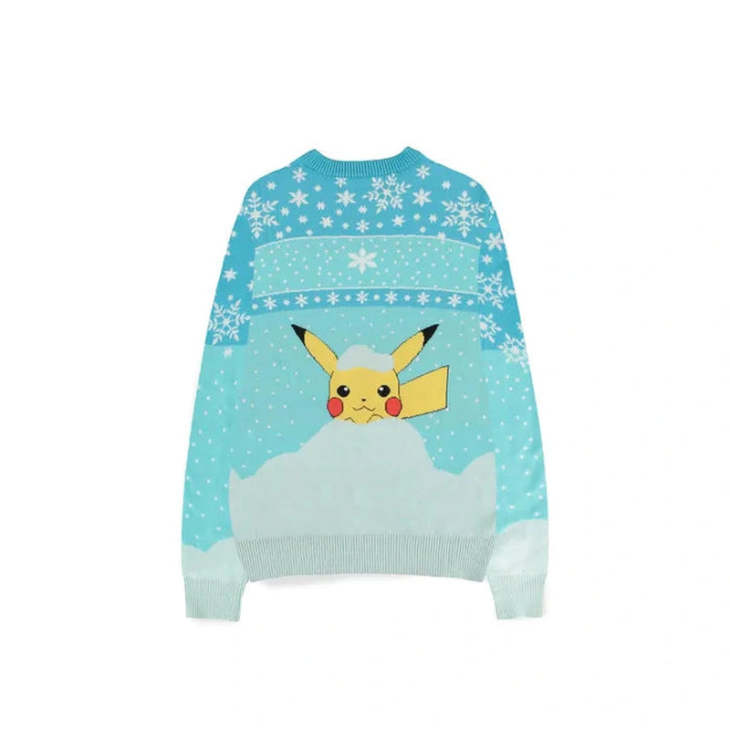 Pokemon - Snow Christmas Jumper - Small