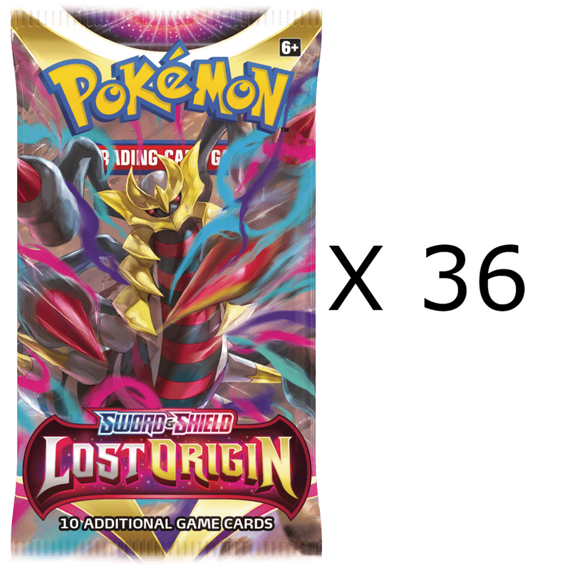 Pokemon - Lost Origin - Boosters 36 Pakker Uten Display