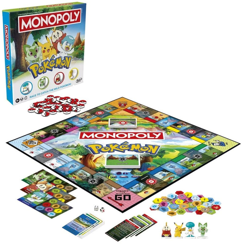 Monopol Pokemon Edition Brettspill
