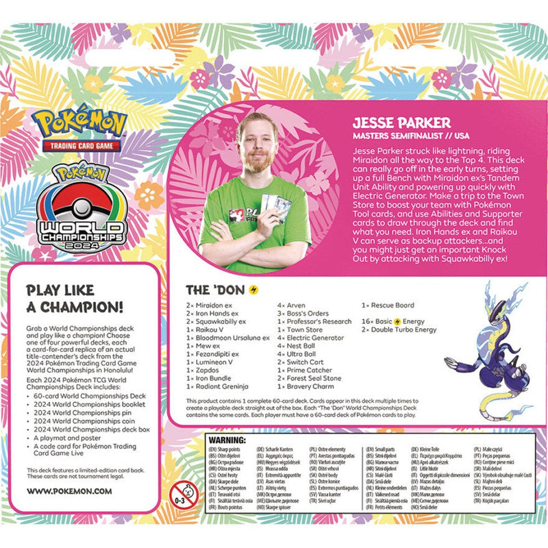 Pokemon 2024 World Championship Decks - Jesse Parker