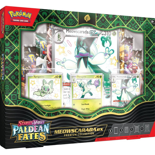 Pokemon - Paldean Fates Premium Collection Meowscarada Ex