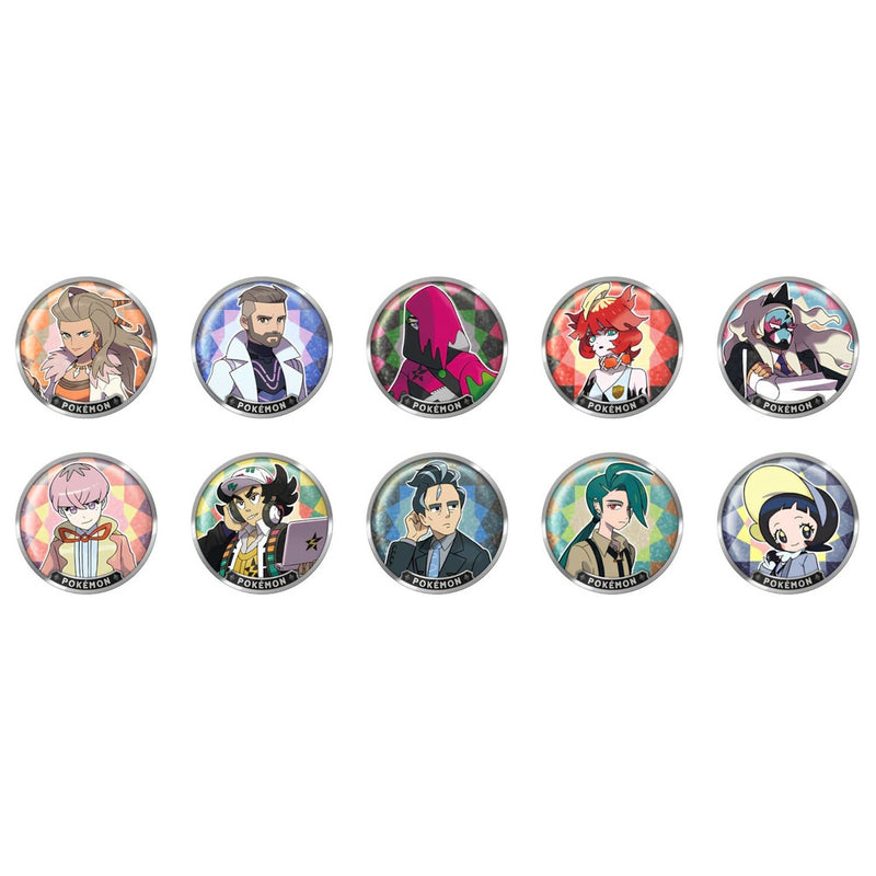 Pokemon Kinesisk Magnetic Coin Set Paldea Vol. 2