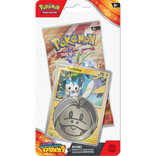 Pokemon Surging Sparks 1 pack Blister Pachirisu