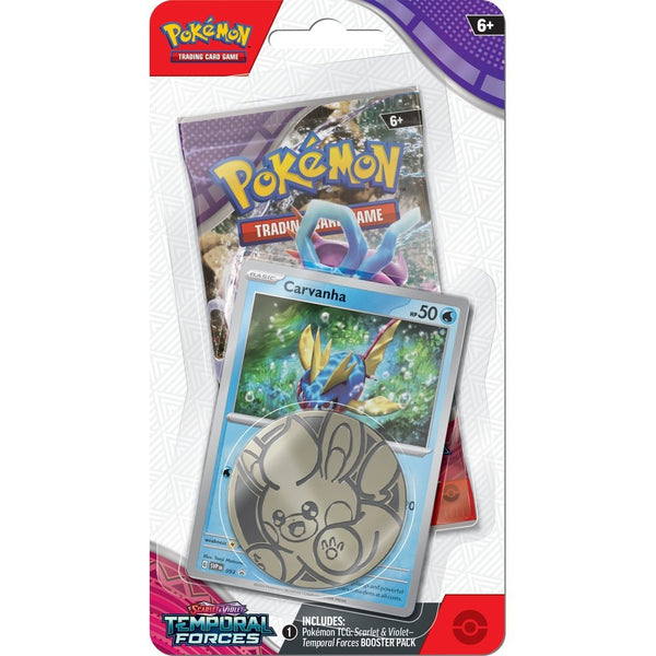 Pokemon - Temporal Forces 1 Pack Blister Carvanha