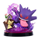 Pokemon Funism Figur - Gengar & Mimikyu