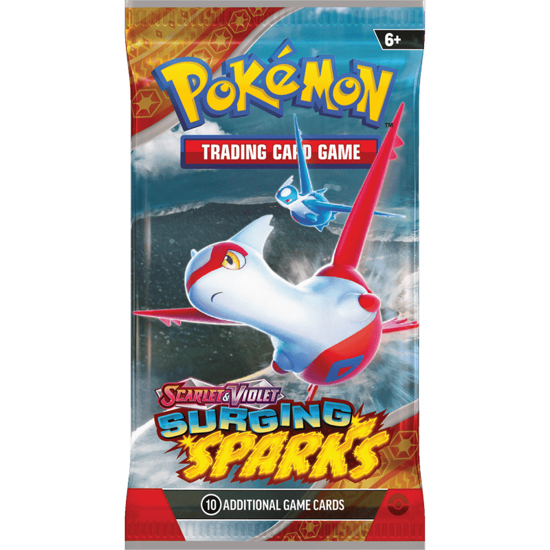 Pokemon Surging Sparks 1 pack Blister Wooper