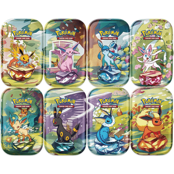 Pokemon Prismatic Evolutions Mini Tin