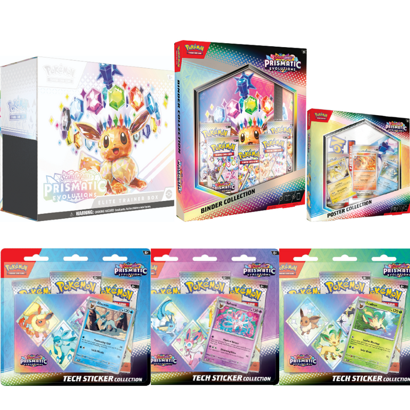 Pokemon Prismatic Evolutions Bundle