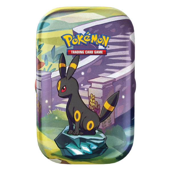 RIP & SHIP til streamåpning Maks 4 per person. Pokemon Prismatic Evolutions Mini Tin