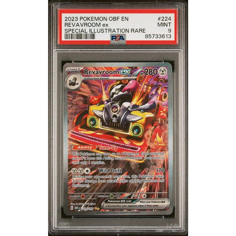 2023 REVAVROOM ex - OBSIDIAN FLAMES | PSA 9 |