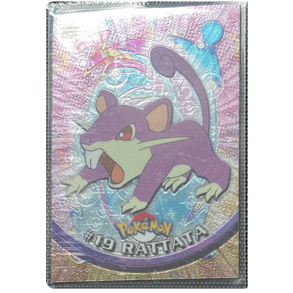 1999 rattata pokemon card Rattata 19 Topps Normal Black (1999) [NM]