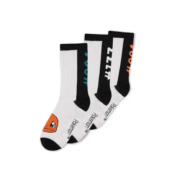 Pokemon - Sport Socks 3 Pack - 39/42