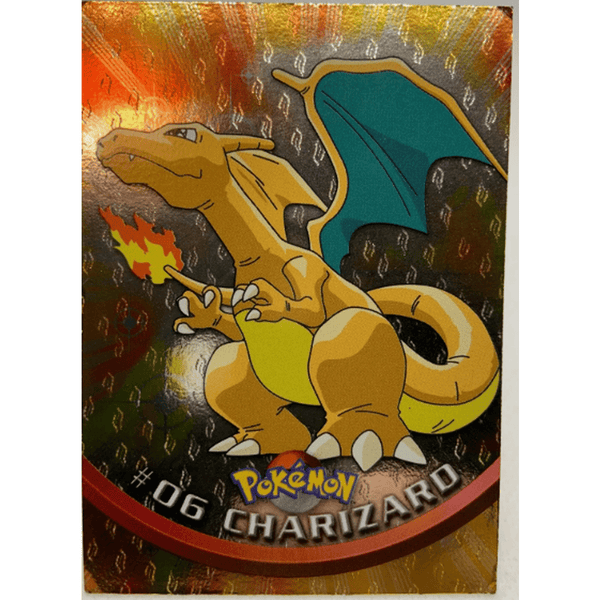 Topps Charizard #6 - Embossed Flames Holo Foil