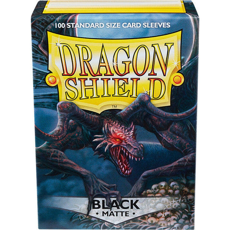 Dragon Shield - Matte Black x 100