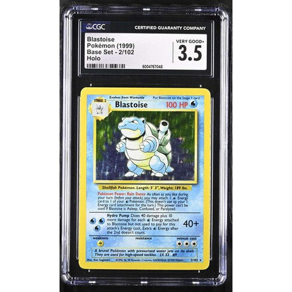 1999 Blastoise - Base Set | CGC 3.5 |