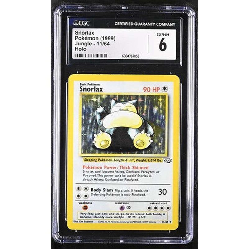 1999 Snorlax - Jungle | CGC 6 |