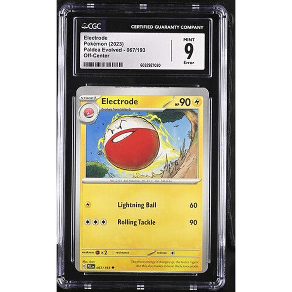 2023 Electrode - Off-Center Error | CGC 9|