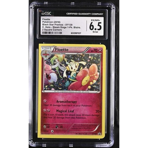 2016 Floette - XY139 Promo - 2 Square Corners Error | CGC 6.5 |