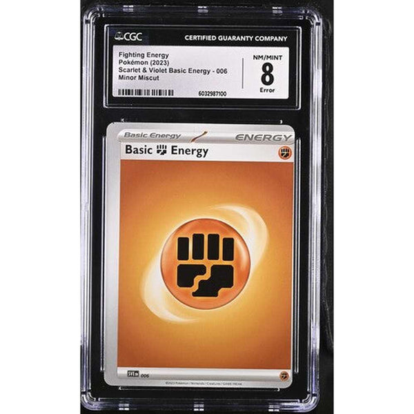 2023 Fighting Energy - Minor Miscut Error | CGC 8 |