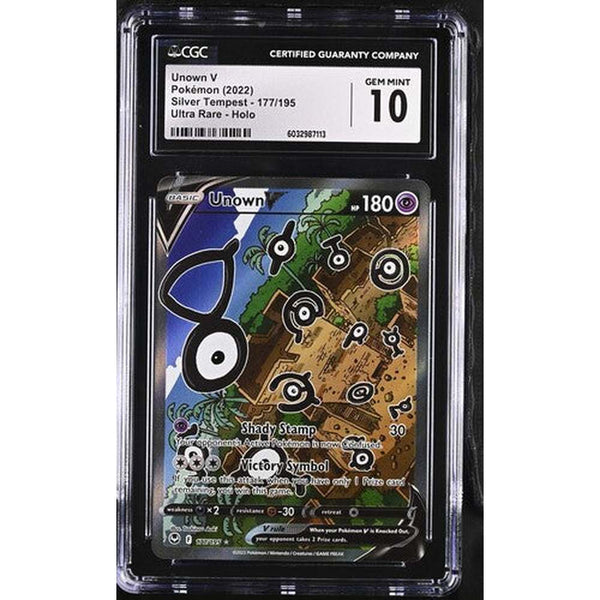 2022 Unown V - Silver Tempest | CGC 10 |