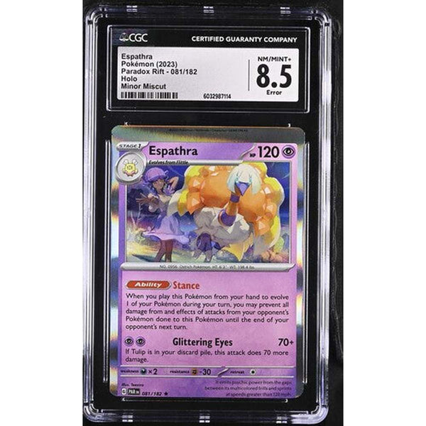 2023 Espathra Holo - Minor Miscut Error | CGC 8.5 |
