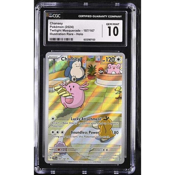 2024 Chansey - Illustration Rare | CGC 10 |