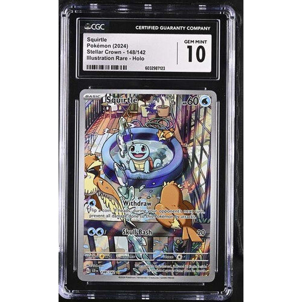 2024 Squirtle - Illustration Rare | CGC 10 |
