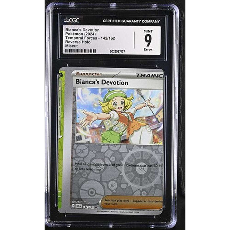 2024 Temporal Forces 7 stk. set - Minor Miscut Error | CGC 8.5 - 9|