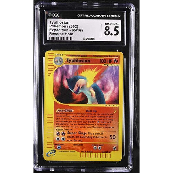 2002 Typhlosion Reverse Holo - Expedition | CGC 8.5 |