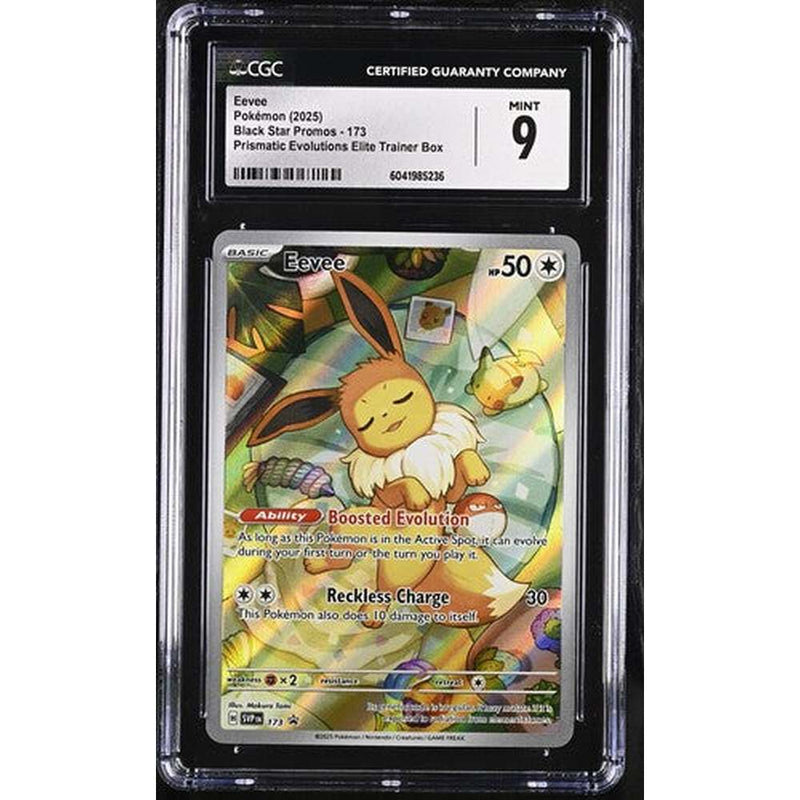2025 Eevee SVP 173 - Prismatic Promo | CGC 9 |