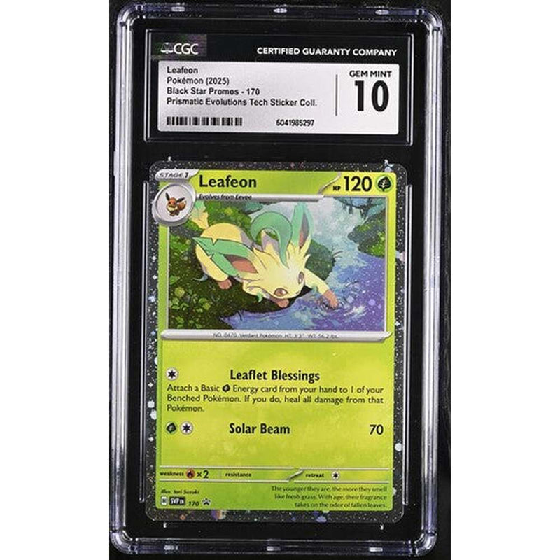 2025 Leafeon SVP 170 - Prismatic Promo | CGC 10 |