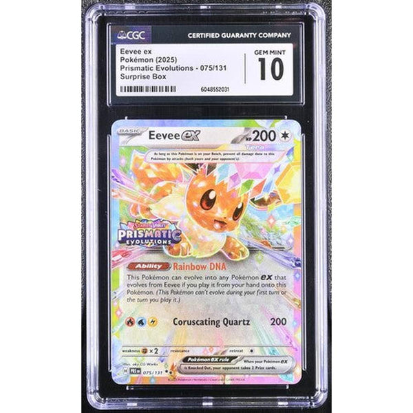 2025 Eevee ex - Prismatic Surprise Box | CGC 10 |